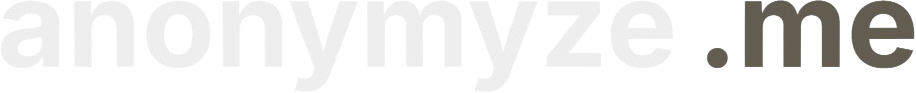 anonymyze.me
